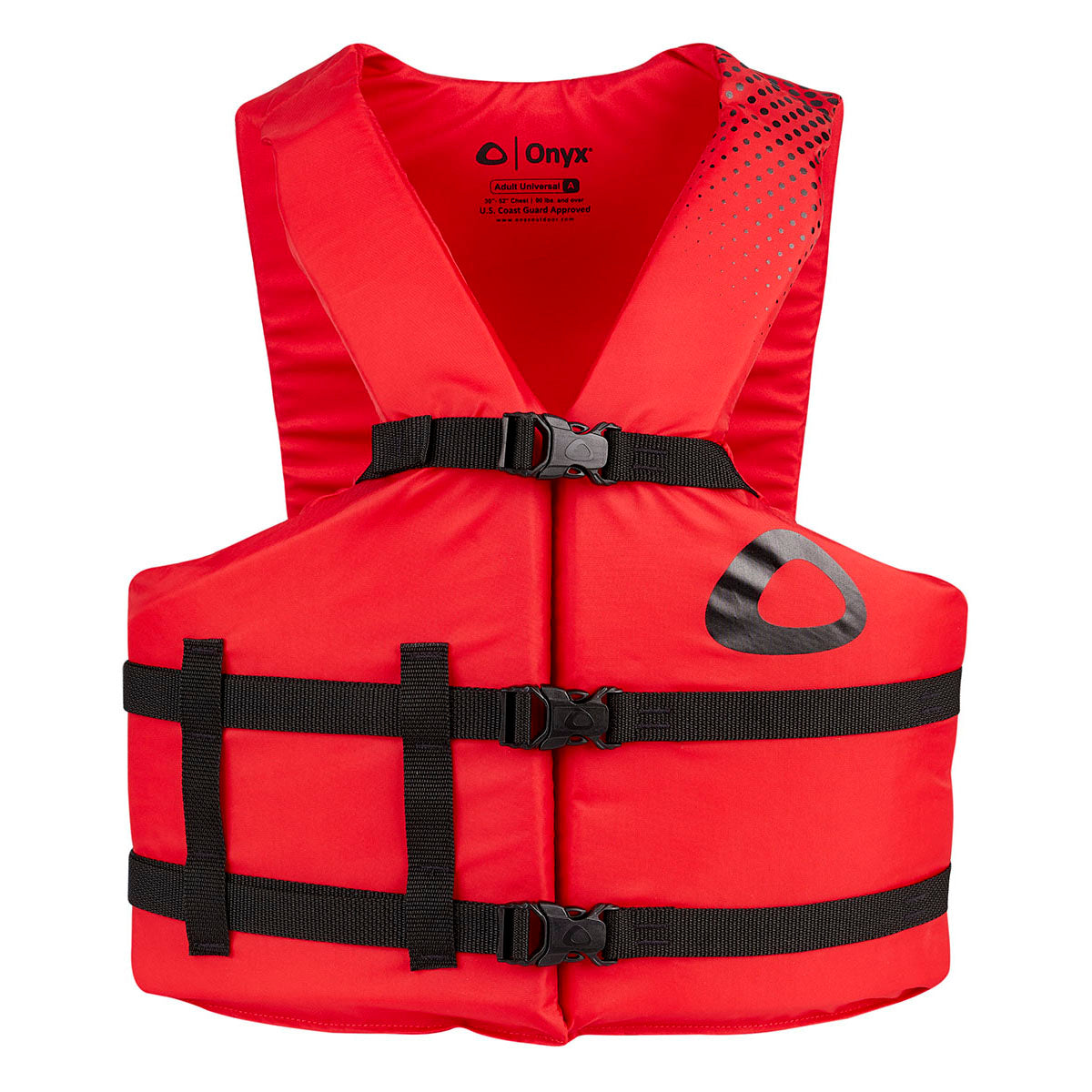 Onyx Universal Paddle Vest Red Oversized