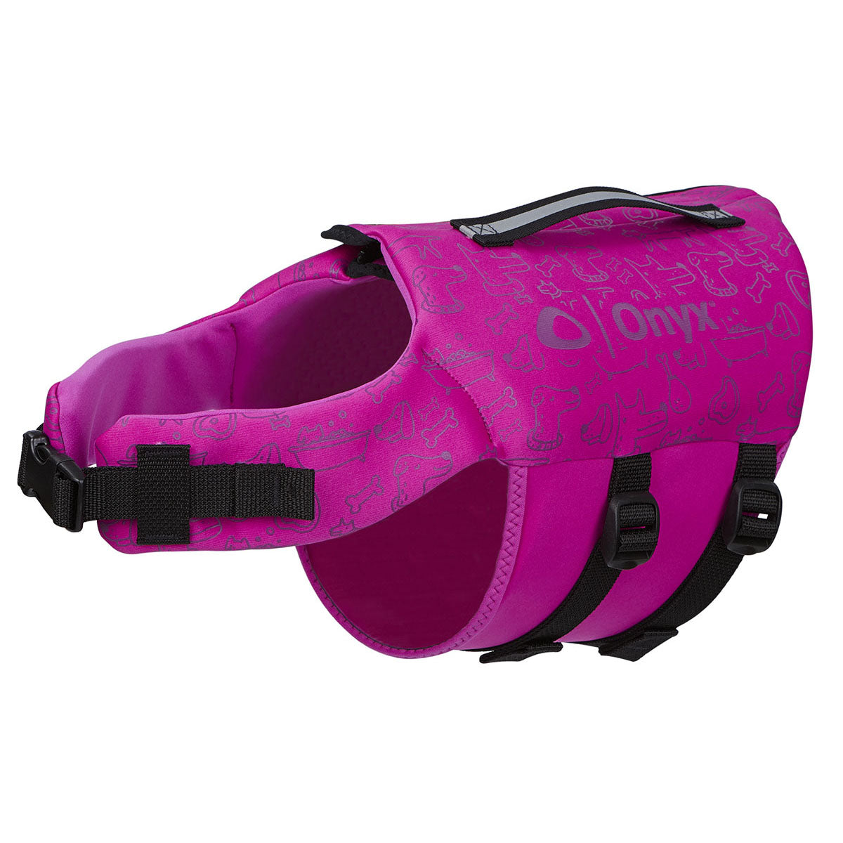 Purple dog clearance life jacket